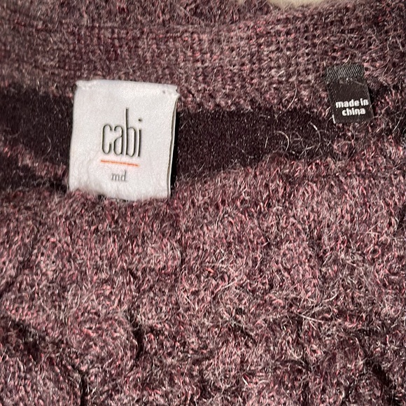 CAbi Brown Long Sweater, Size Medium - Picture 6 of 6